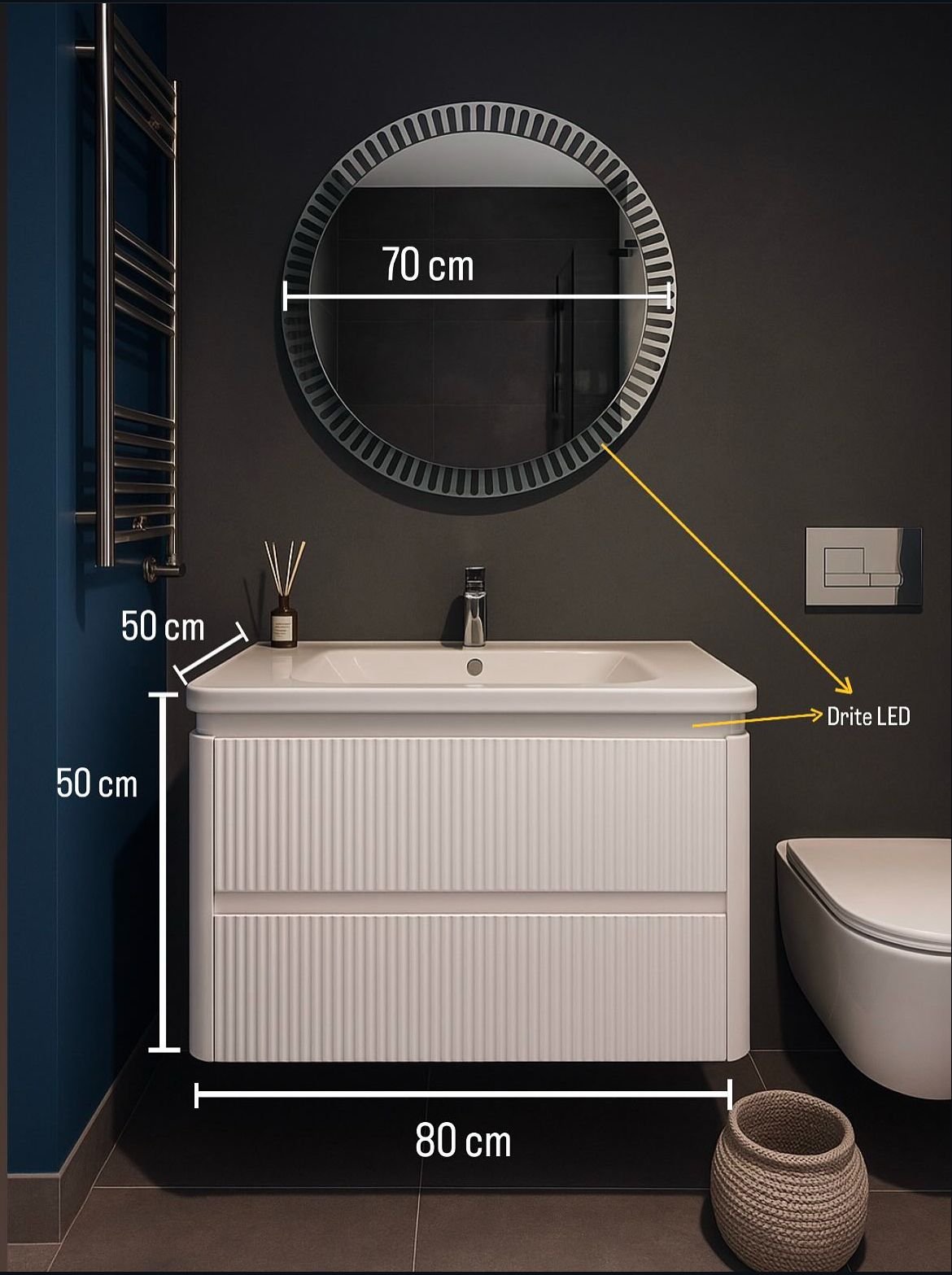 Mobilje White Pearl 2447